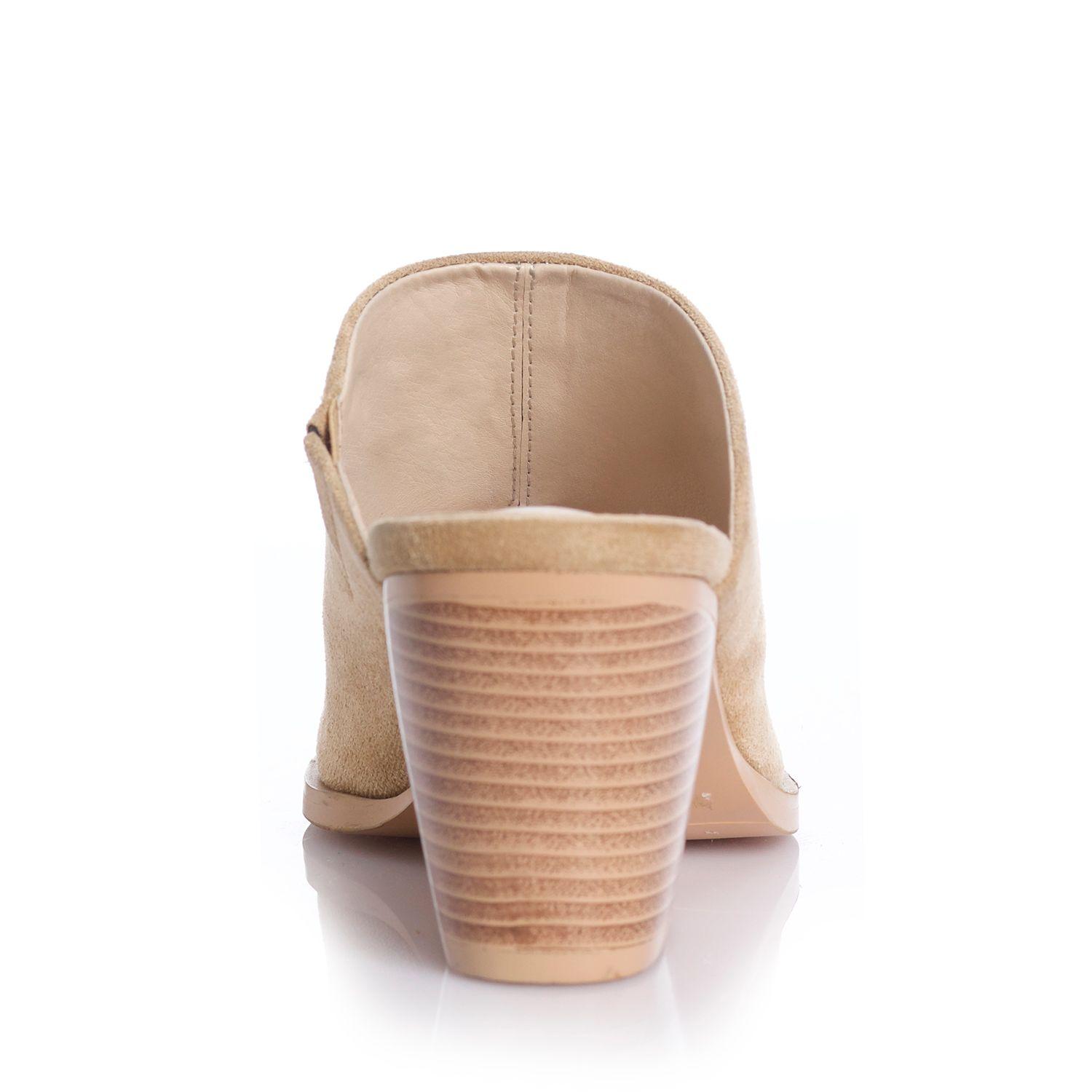Zapato Mujer Beige Via Uno 12412502-1