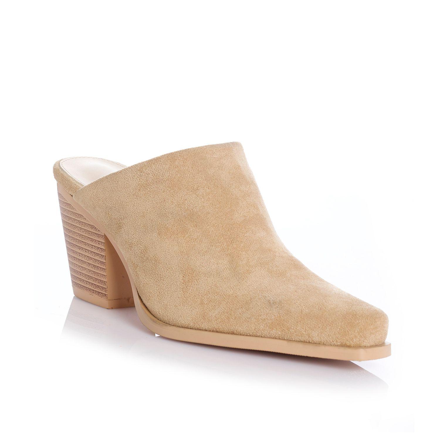 Zapato Mujer Beige Via Uno 12412502-3