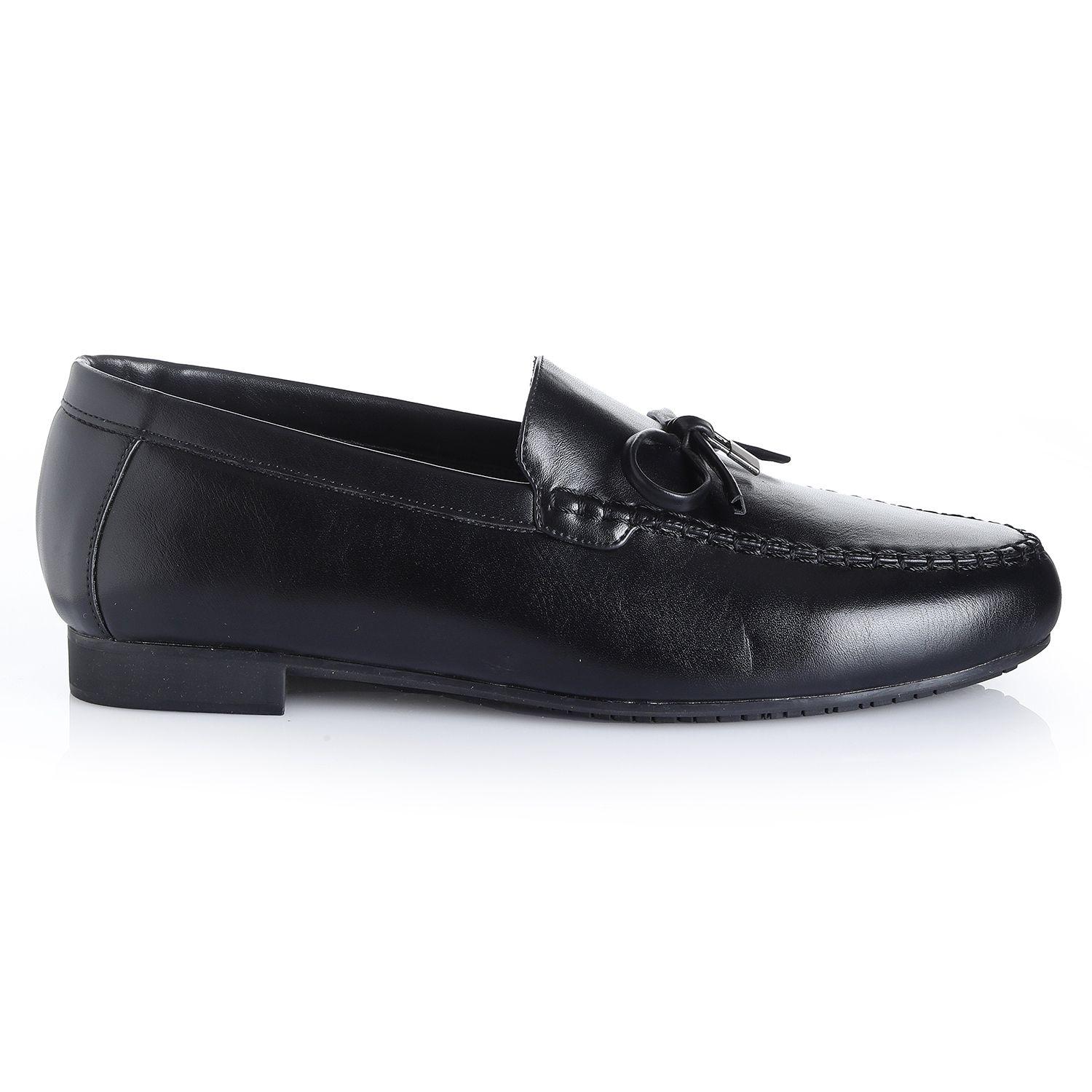 Zapato Mujer Negro Via Uno 22501502-0