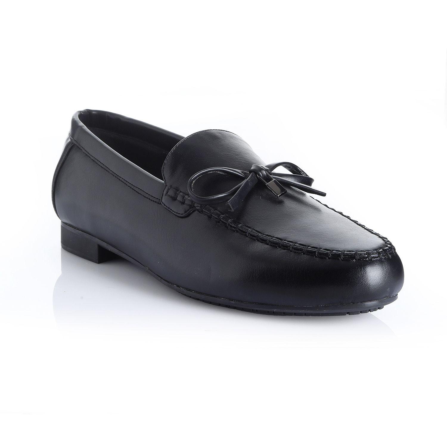 Zapato Mujer Negro Via Uno 22501502-3