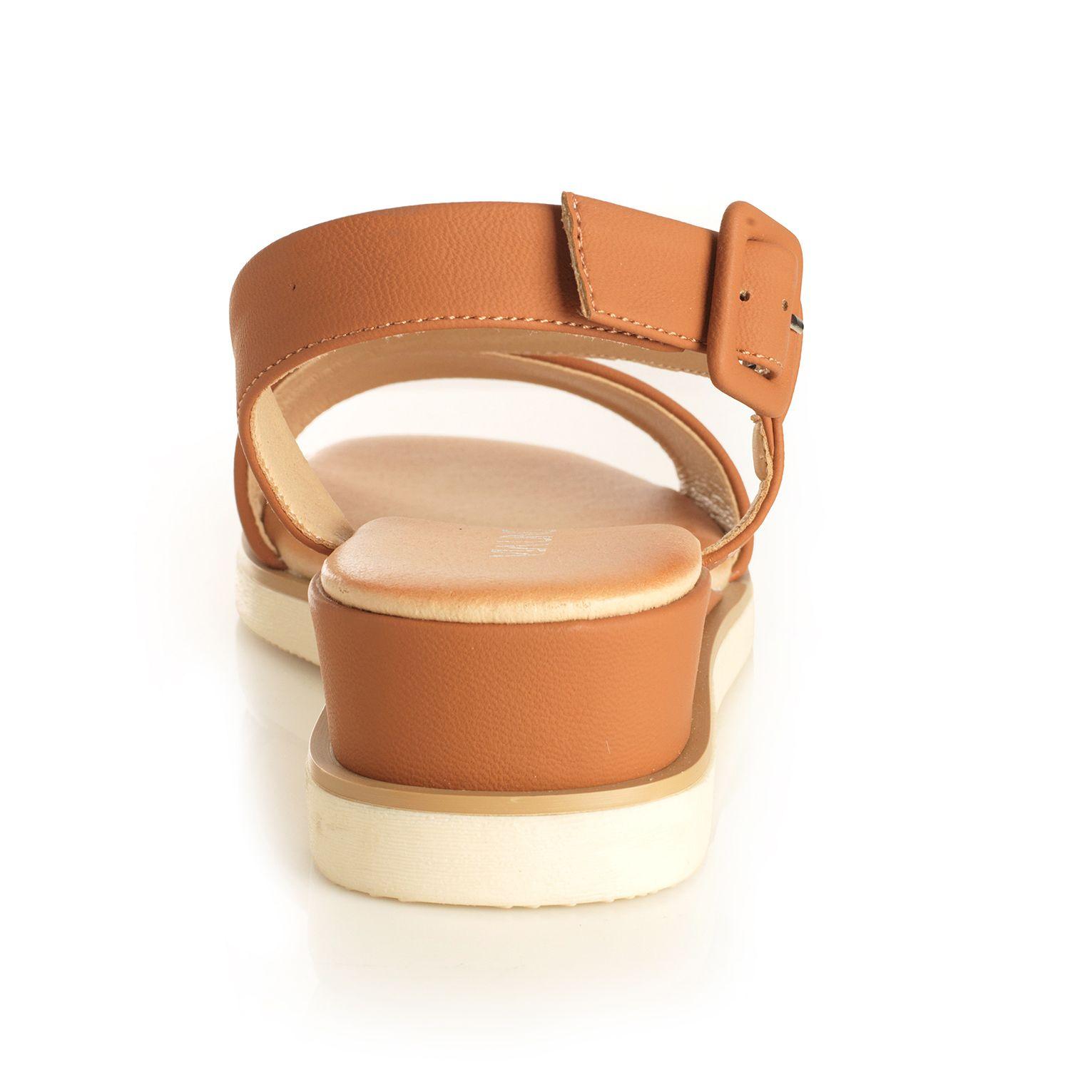 Sandalia Mujer Via Uno Camel 22641609-1