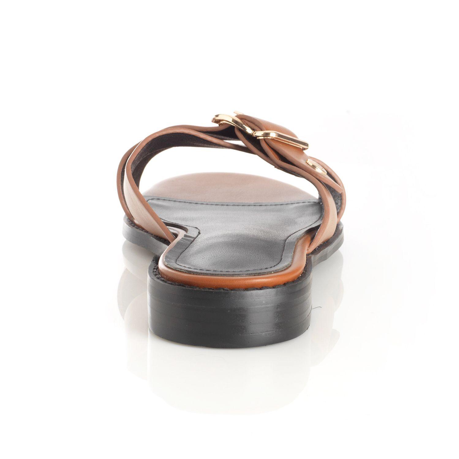 Sandalia Mujer Via Uno Camel 22601610-1