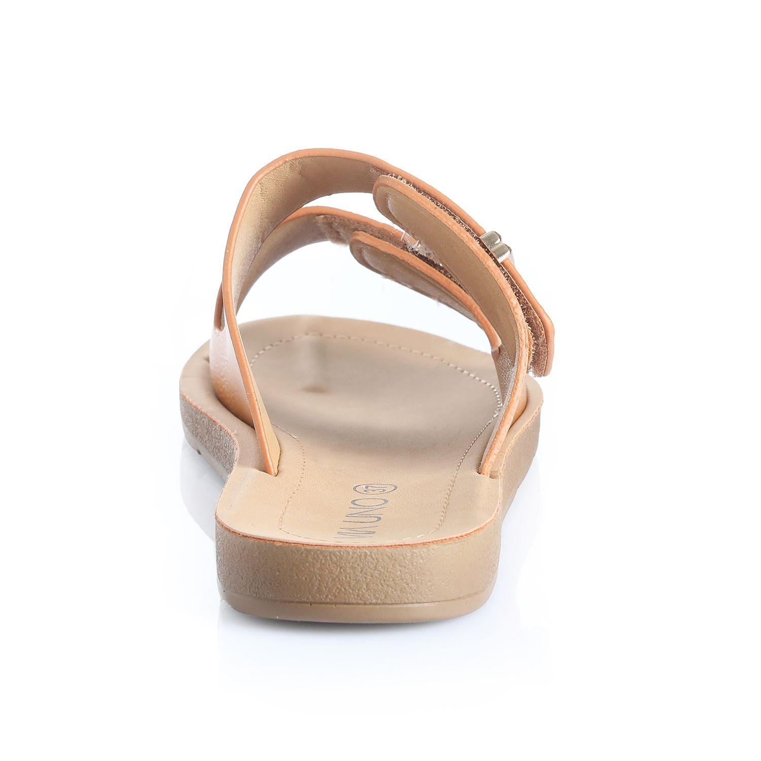 Sandalia Mujer Via Uno Camel 22601645-1