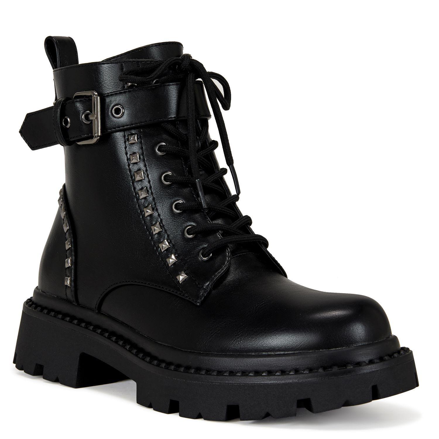 Botin Mujer Via Uno WestWinter Arctic Negro-3