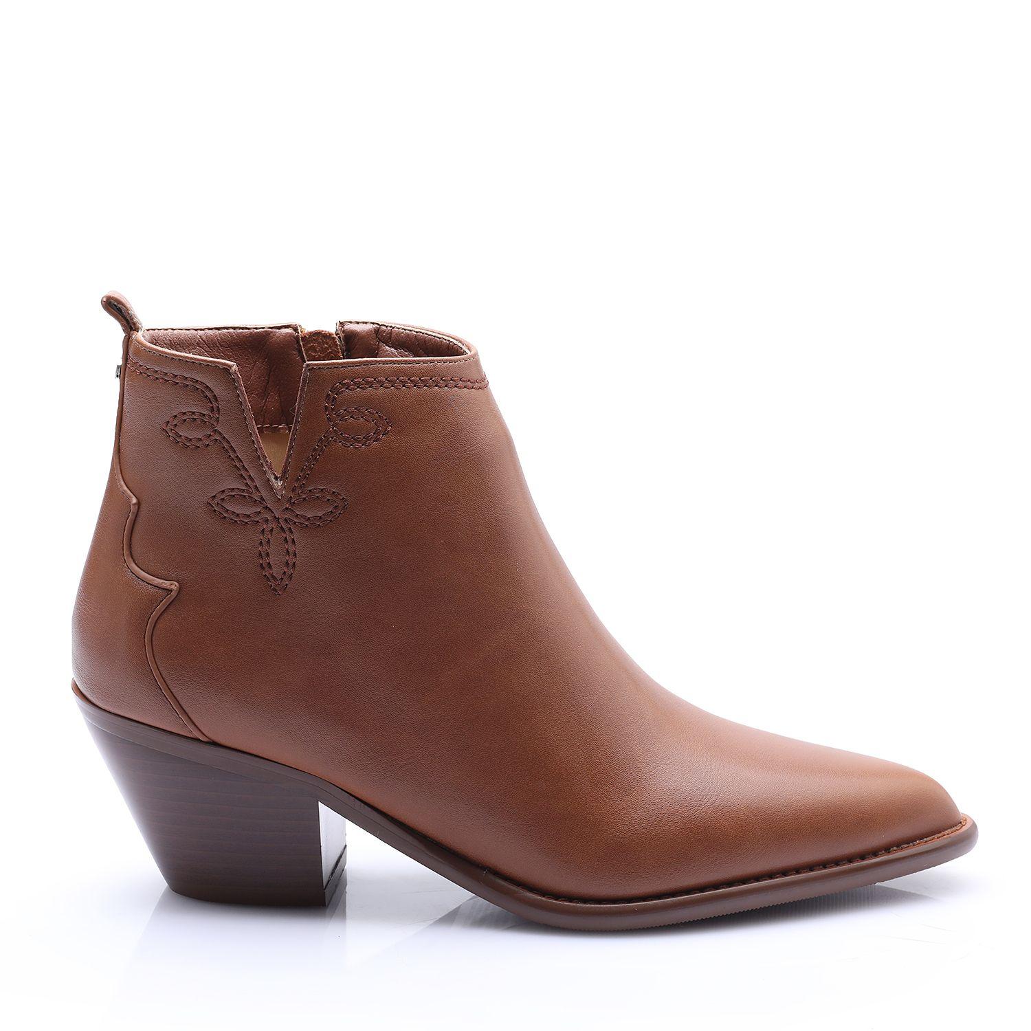 Botin Mujer Solea Sole Camel-0