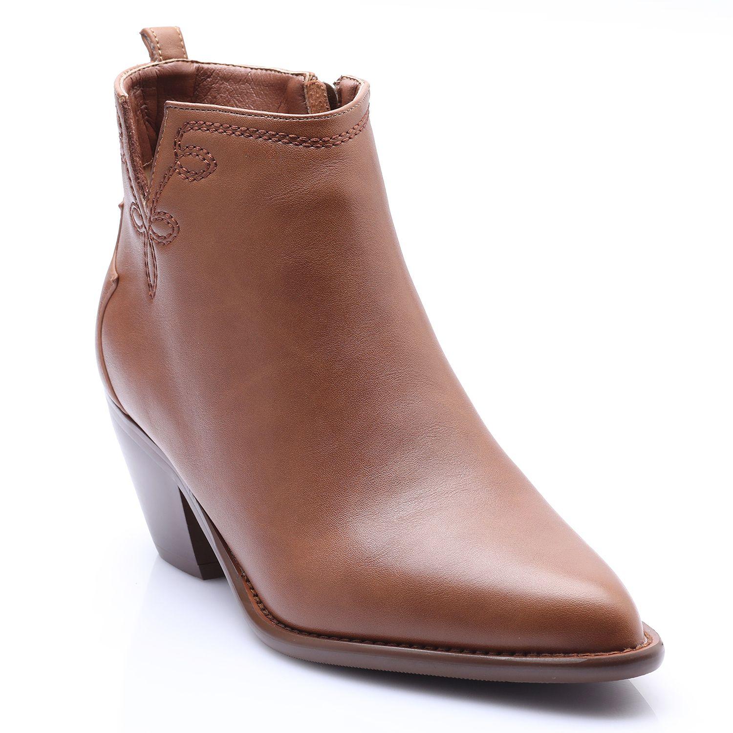 Botin Mujer Solea Sole Camel-2