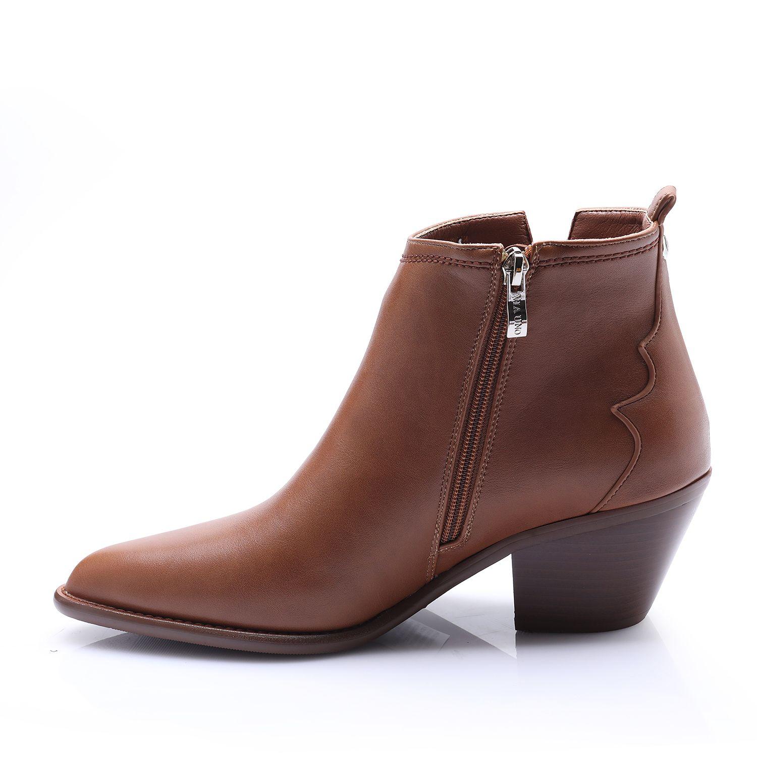 Botin Mujer Solea Sole Camel-3