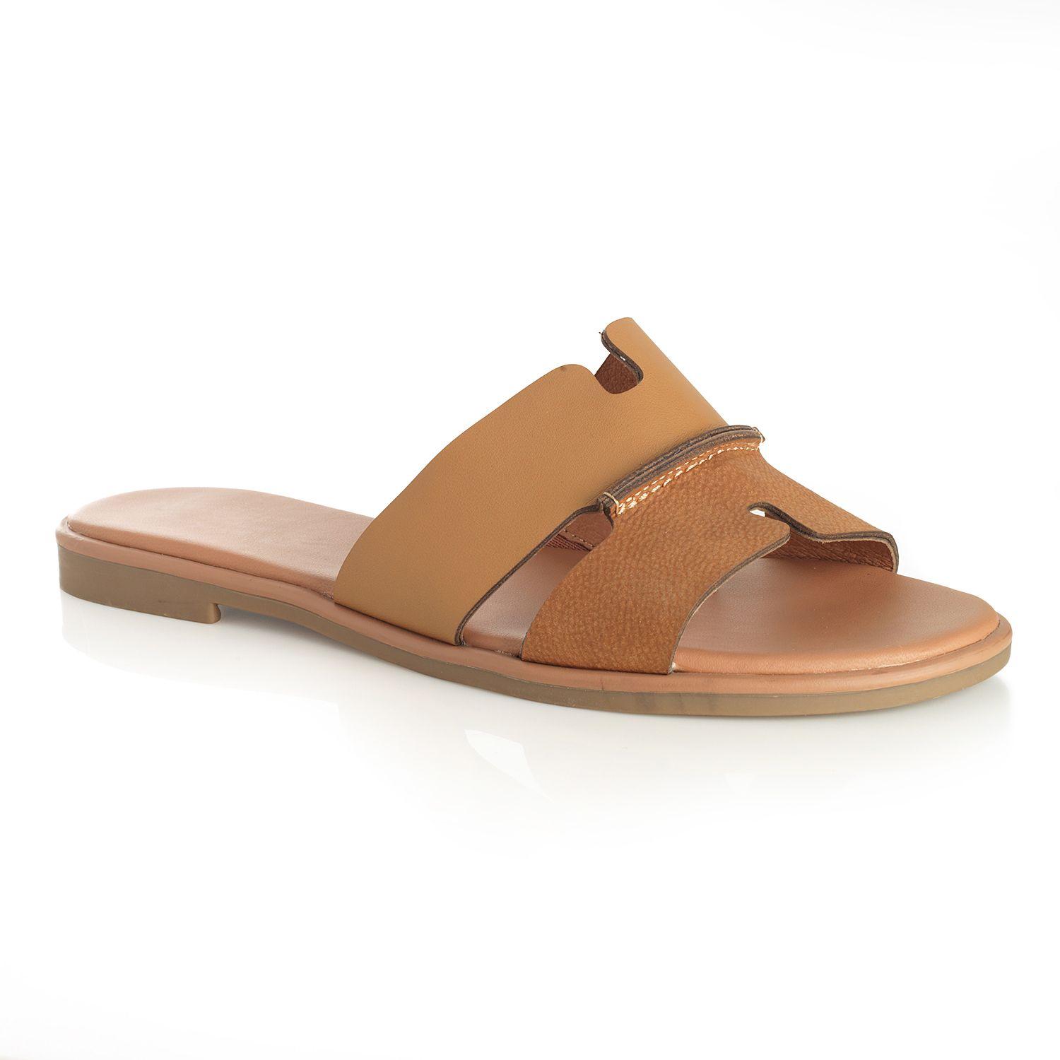 Sandalia Mujer Via Uno Camel 22601641-3