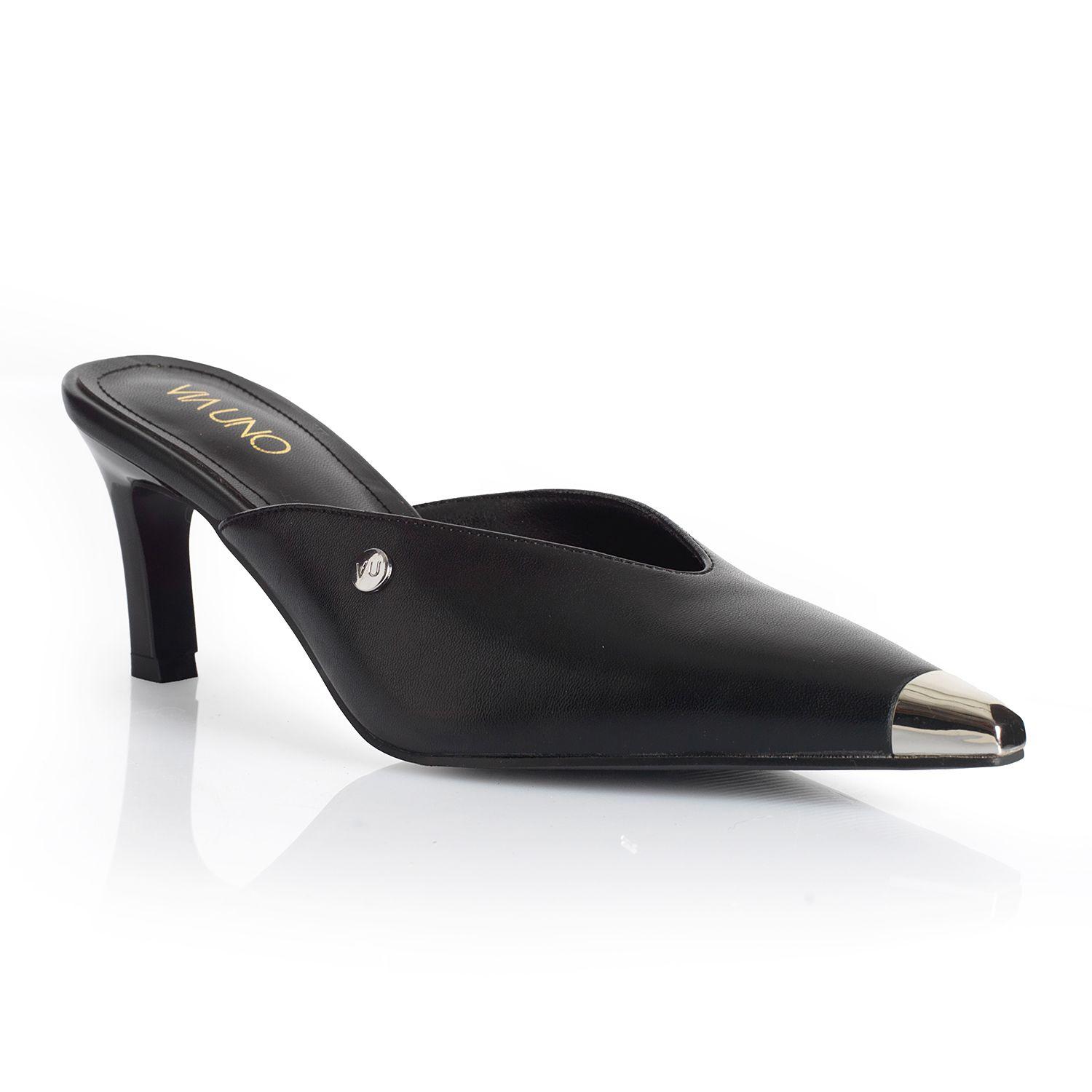 Zapato Mujer Via Uno WestWinter Dawn Negro-3