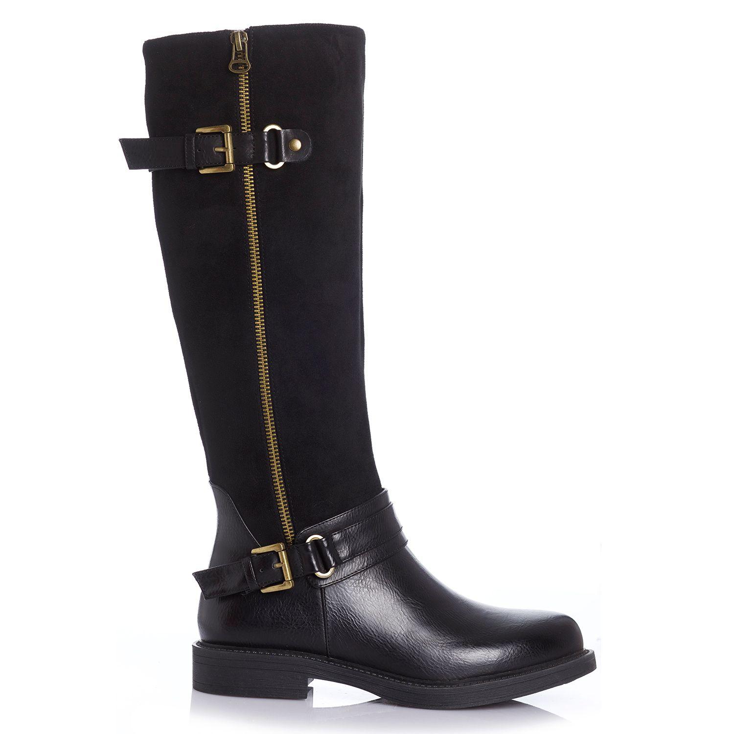 Bota Mujer Via Uno WestWinter Summit Negro-0