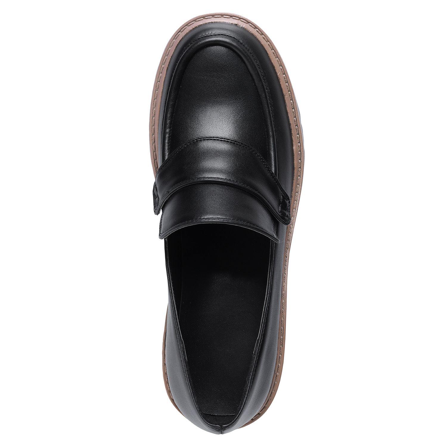 Zapato Mujer Negro/Negro Via Uno 22532501-2