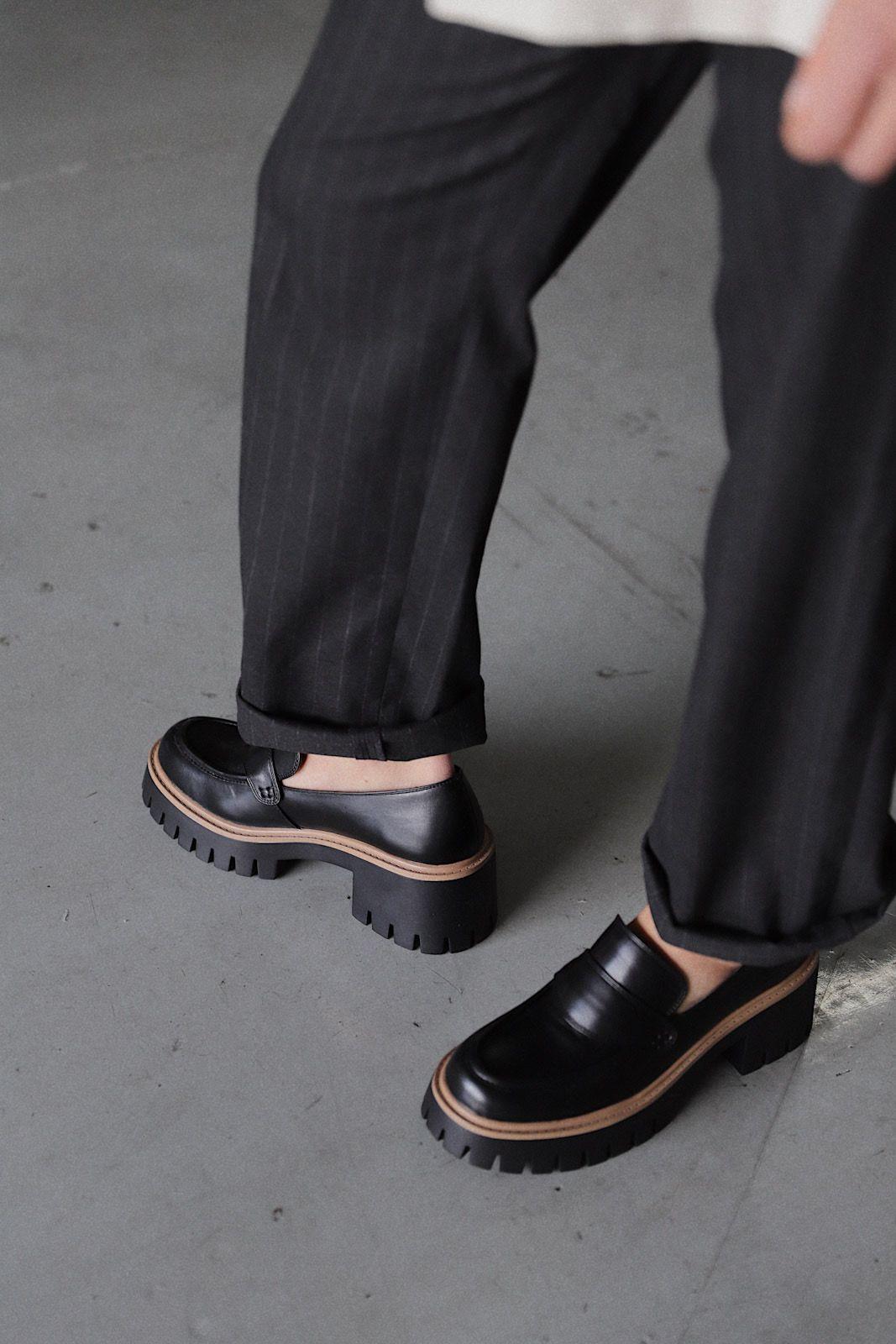 Zapato Mujer Negro/Negro Via Uno 22532501-4