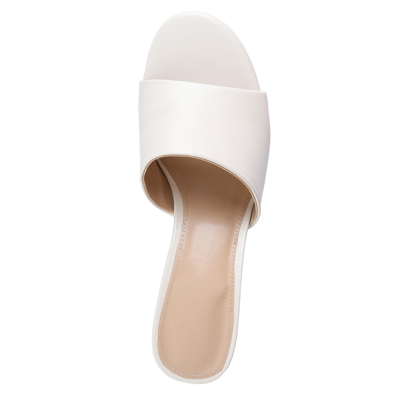 Sandalia Mujer Crema Via Uno 22532607-2