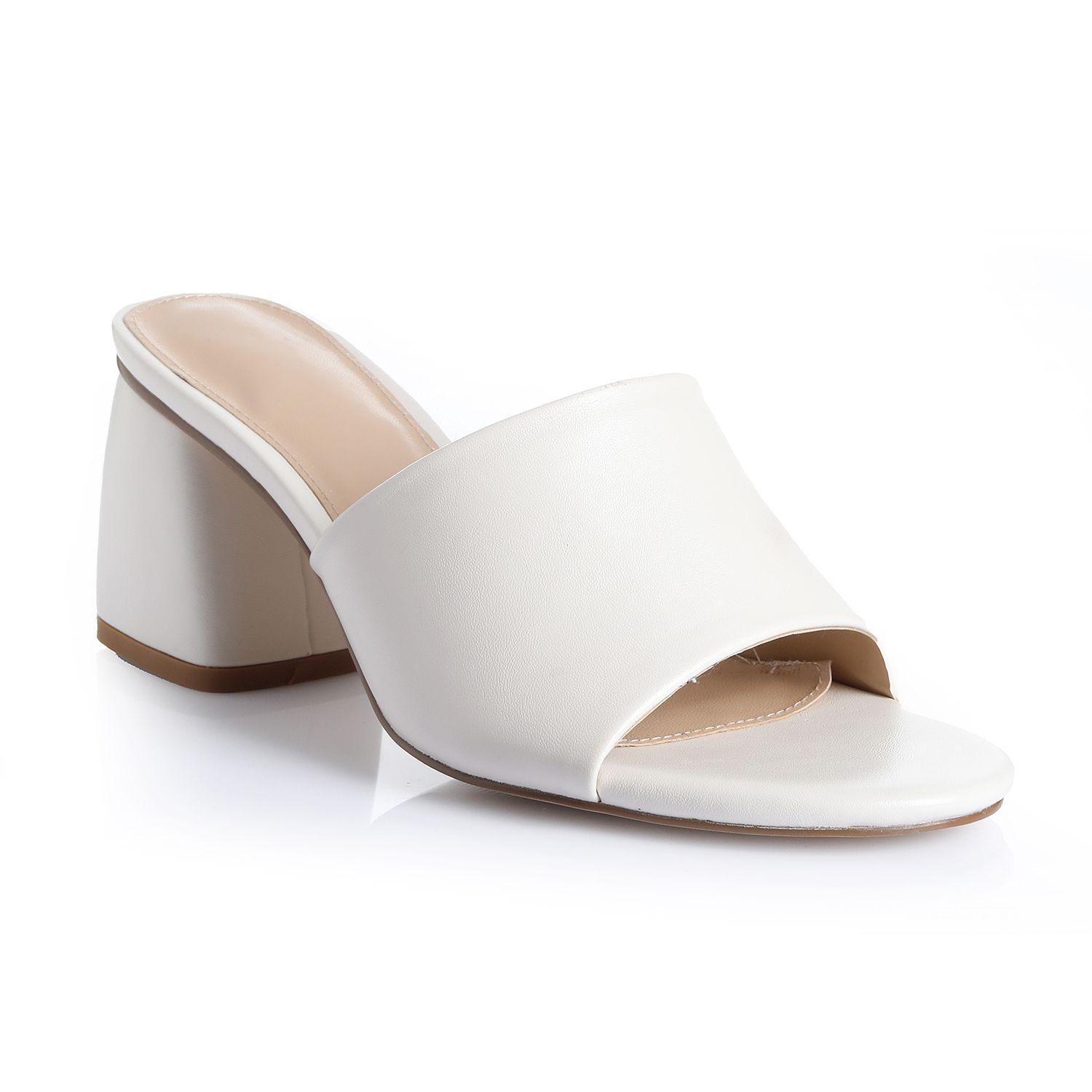 Sandalia Mujer Crema Via Uno 22532607-3