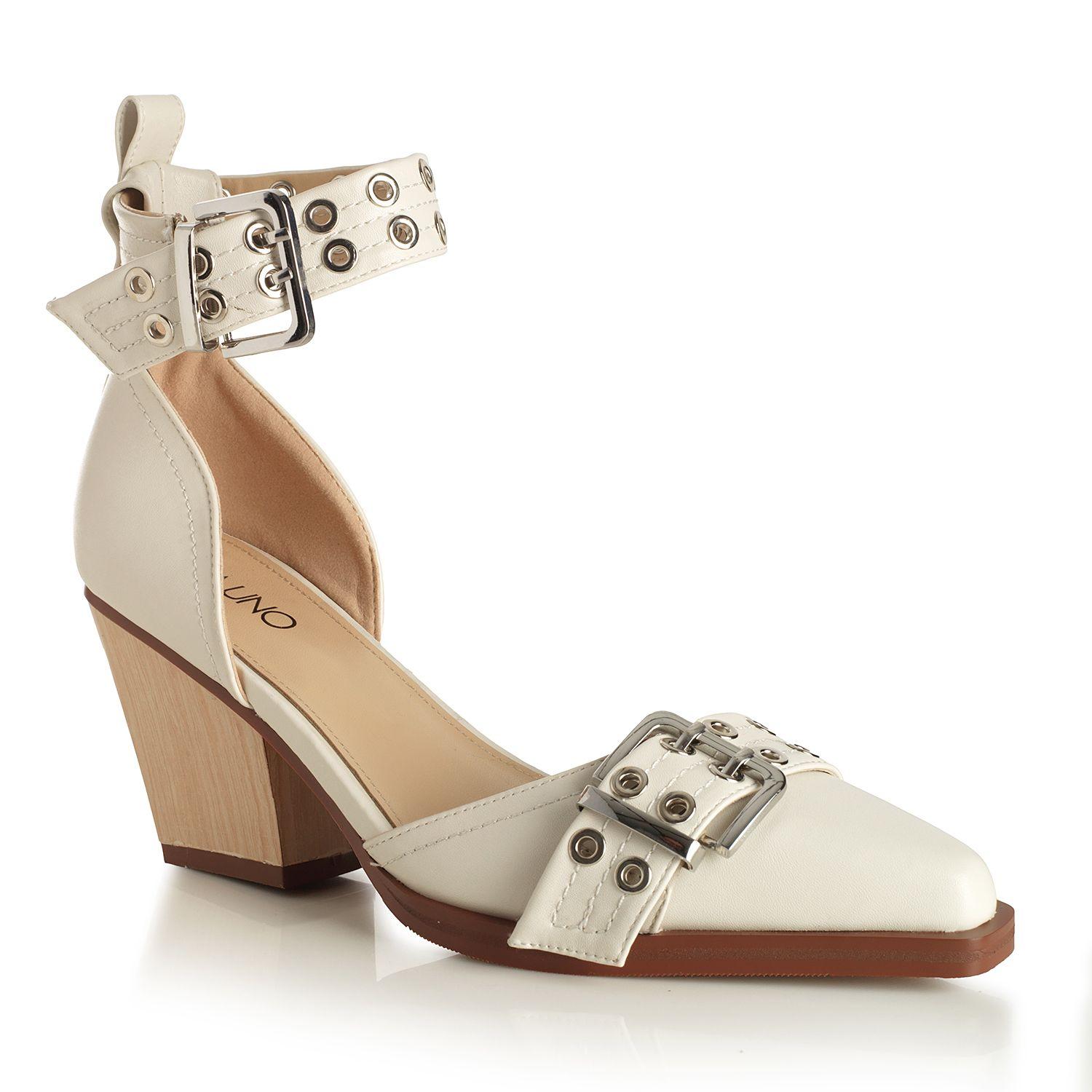 Zapato Mujer Via Uno Beige 22612502-3