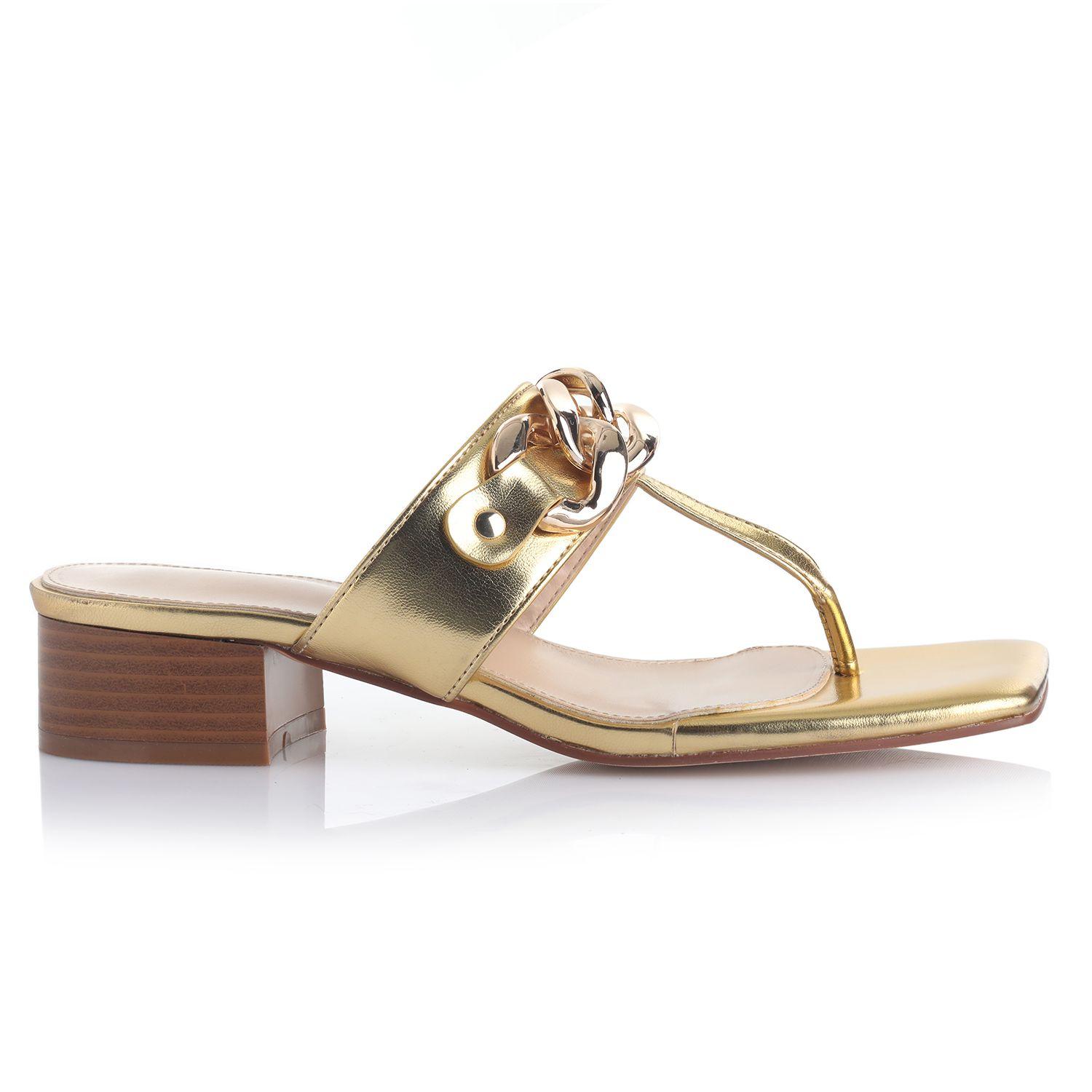 Sandalia Dorado Via Uno 22431601-0