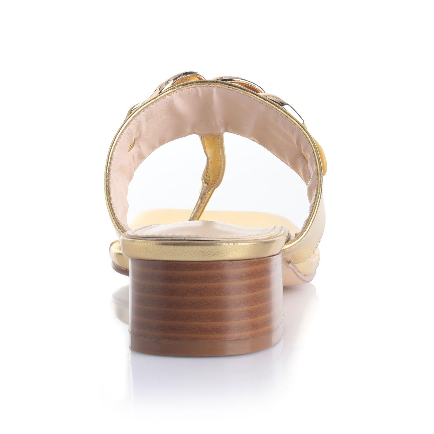 Sandalia Dorado Via Uno 22431601-1