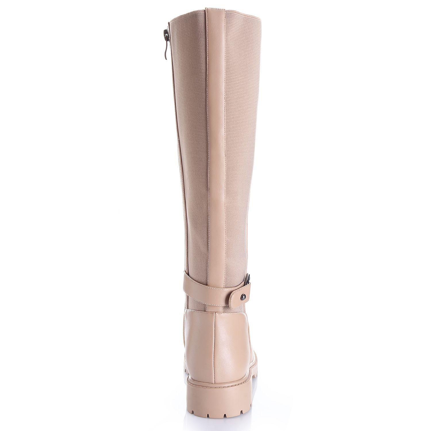 Bota Mujer Beige Via Uno 12531317-1