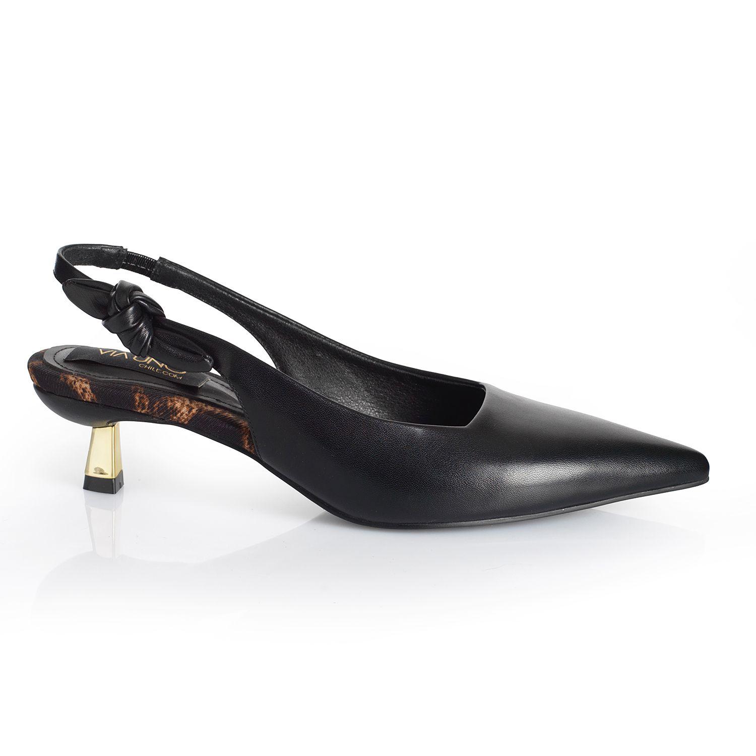 Zapato Mujer Via Uno WestWinter Onyx Negro-0