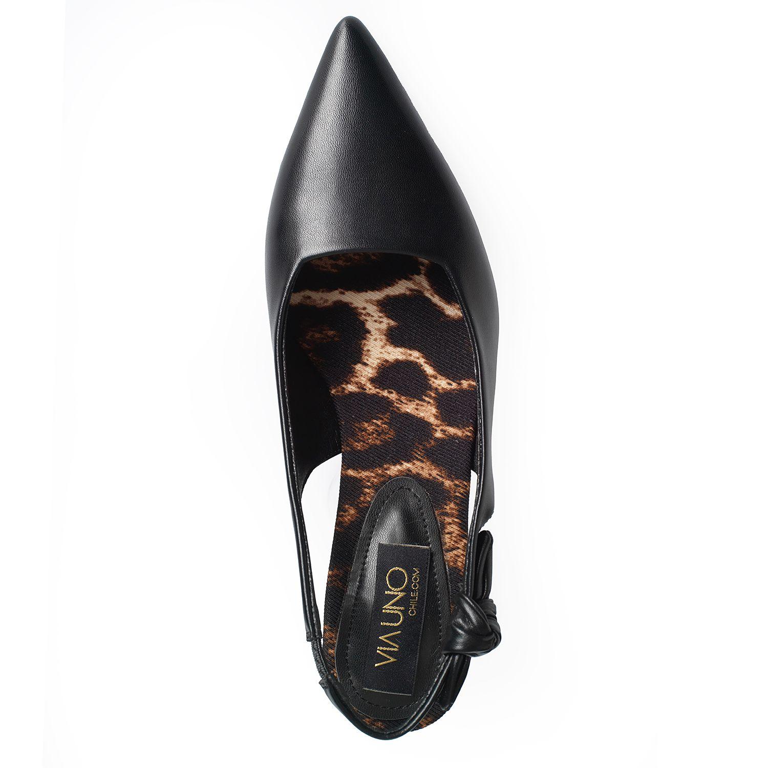 Zapato Mujer Via Uno WestWinter Onyx Negro-2