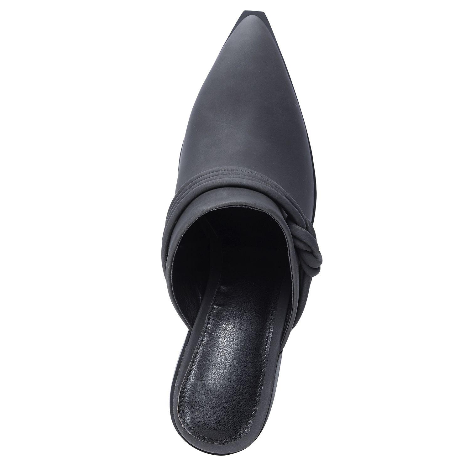 Zapato Mujer Negro Via Uno 22513501-2
