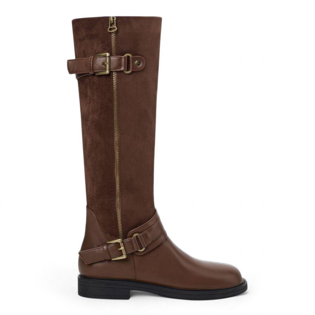 Bota Mujer Via Uno WestWinter Summit Marron-0