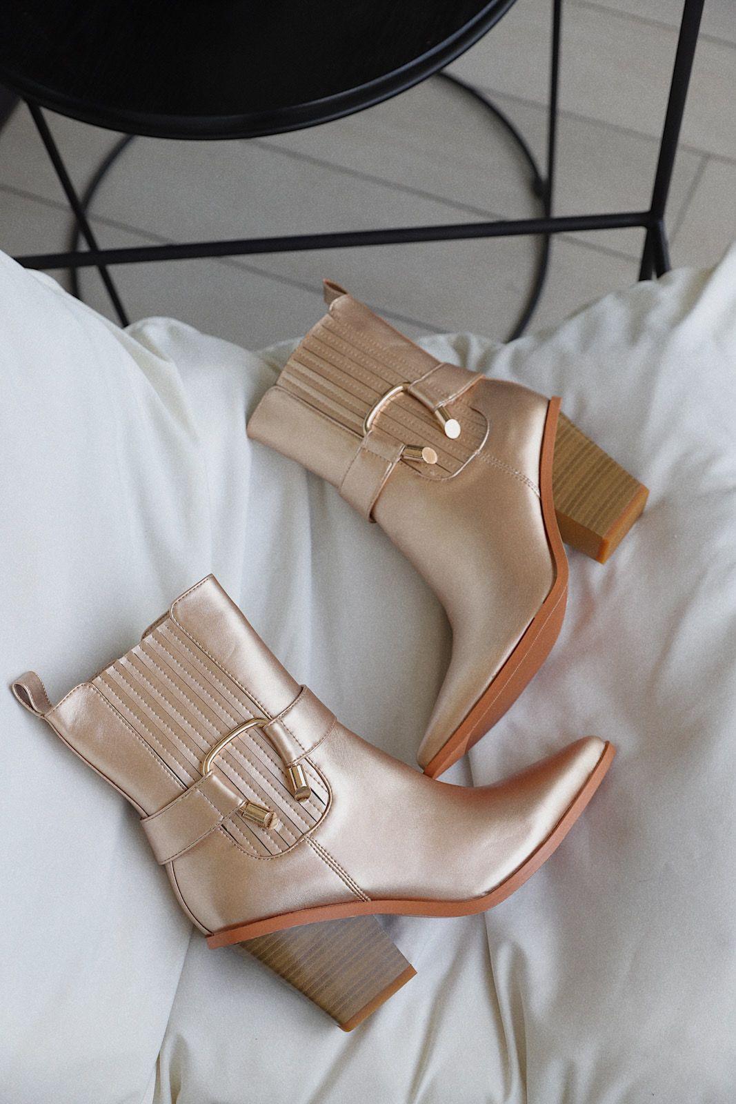 Botin Mujer Rose Gold Via Uno 22513401-4