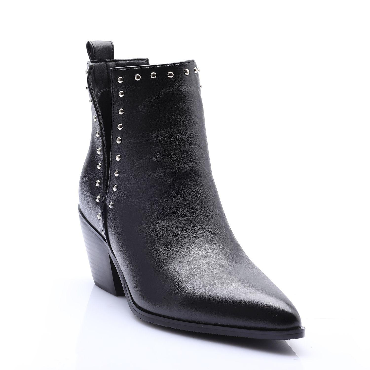 Botin Mujer Solea Luna Negro-2