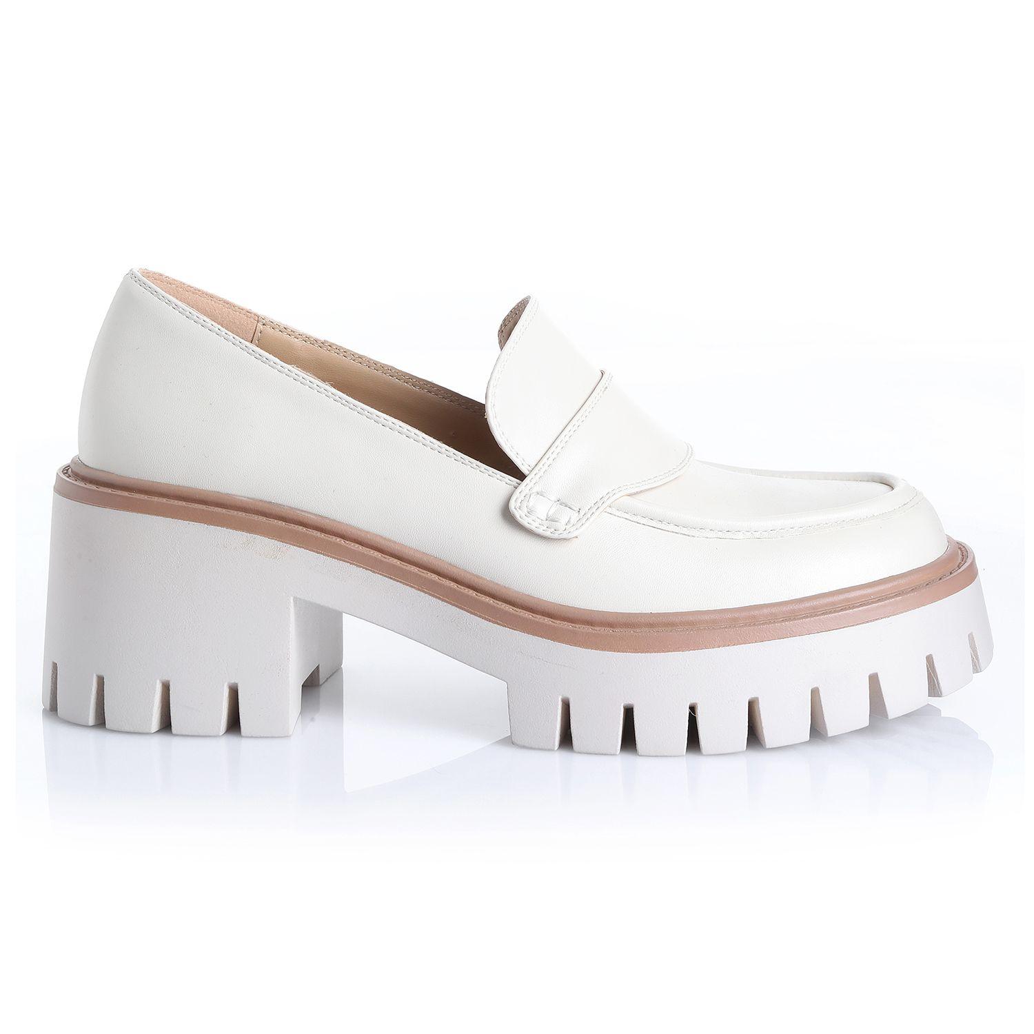 Zapato Mujer Beige Via Uno 22532501-0