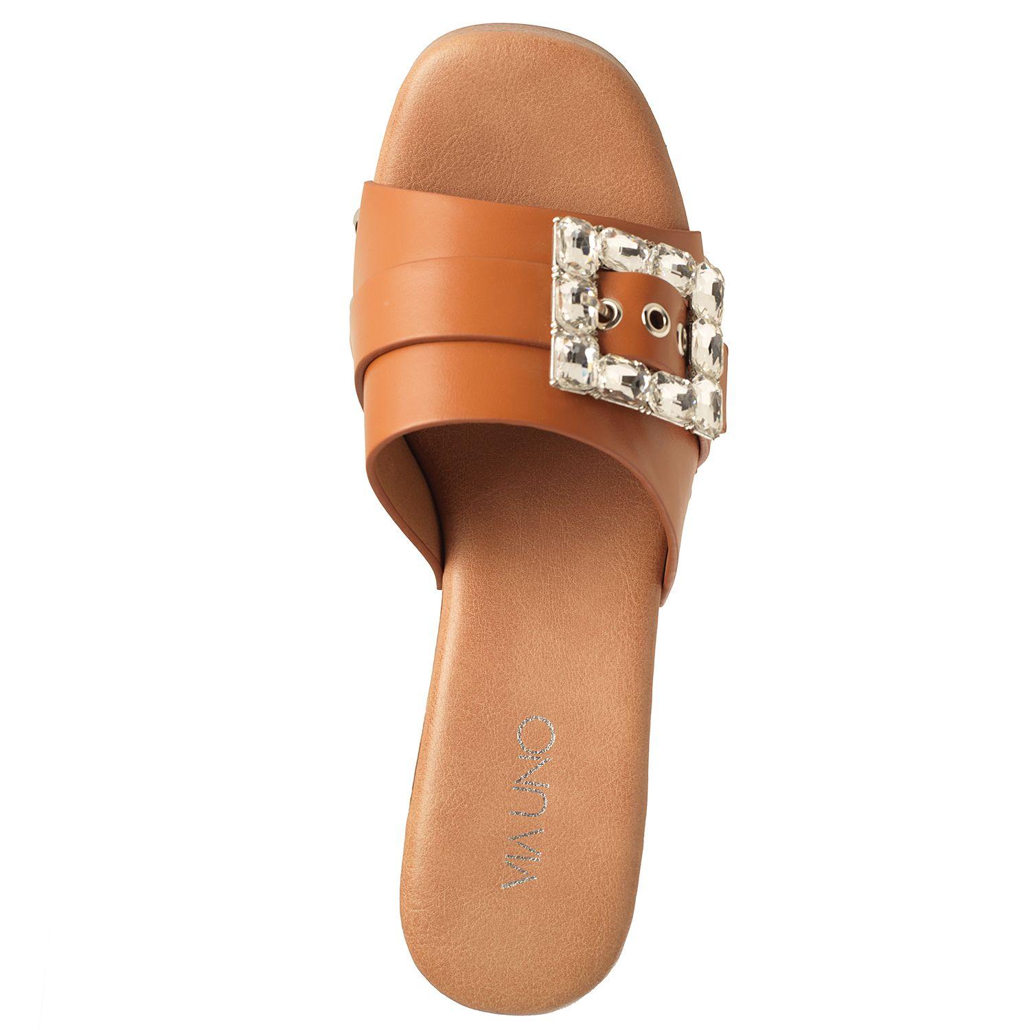 Sandalia Mujer Via Uno Camel 22633618-2