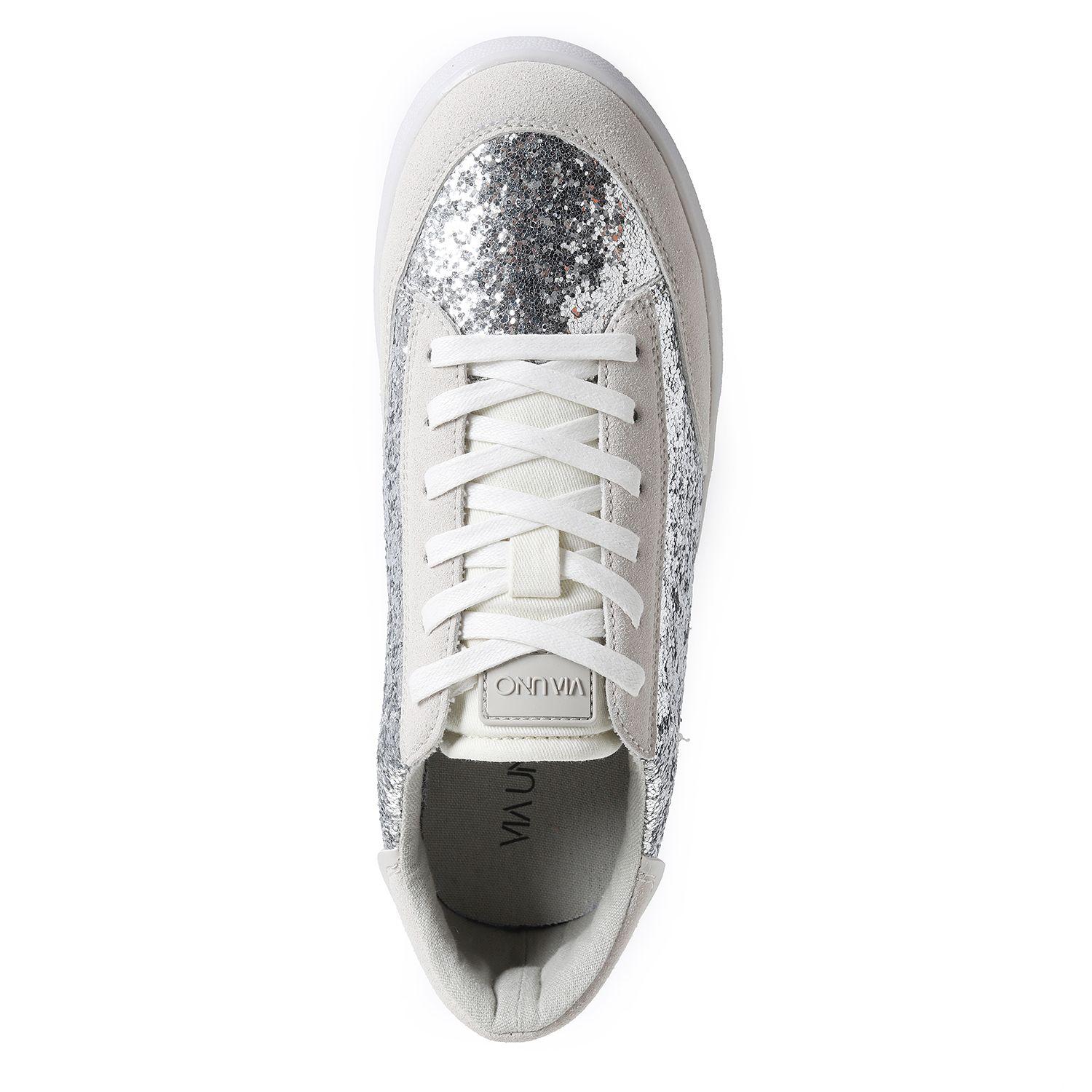 Zapatilla Mujer Plata Via Uno 22541705-2