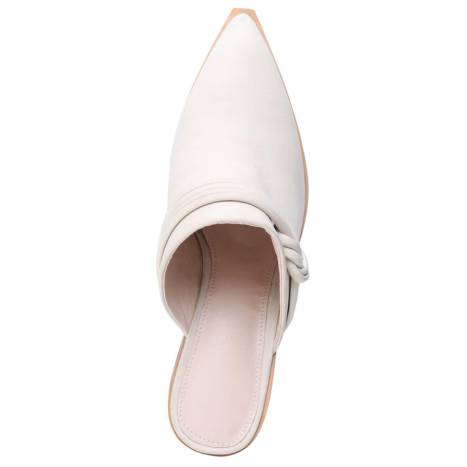 Zapato Mujer Crema Via Uno 22513501-2