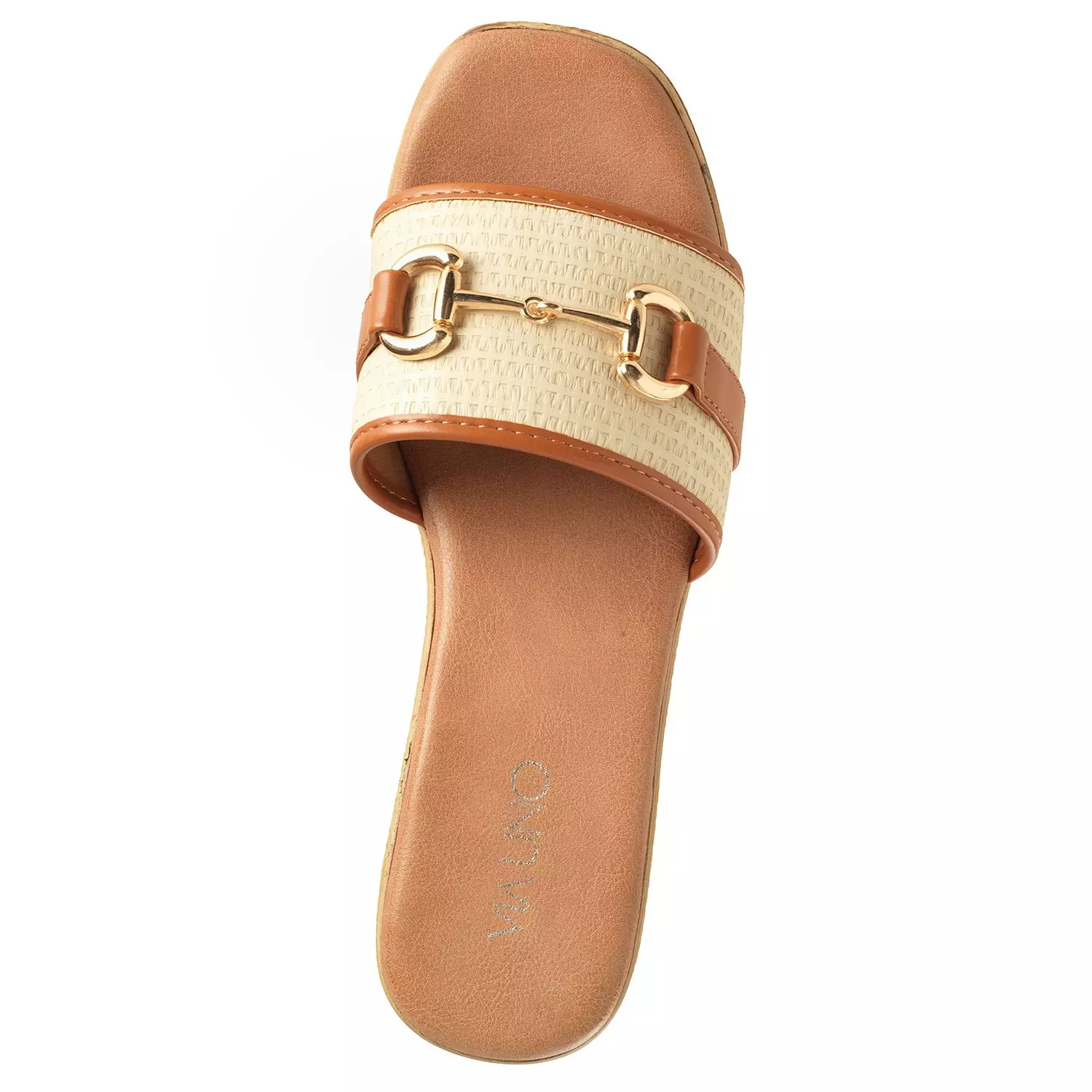Sandalia Mujer Via Uno Beige 22642611-2