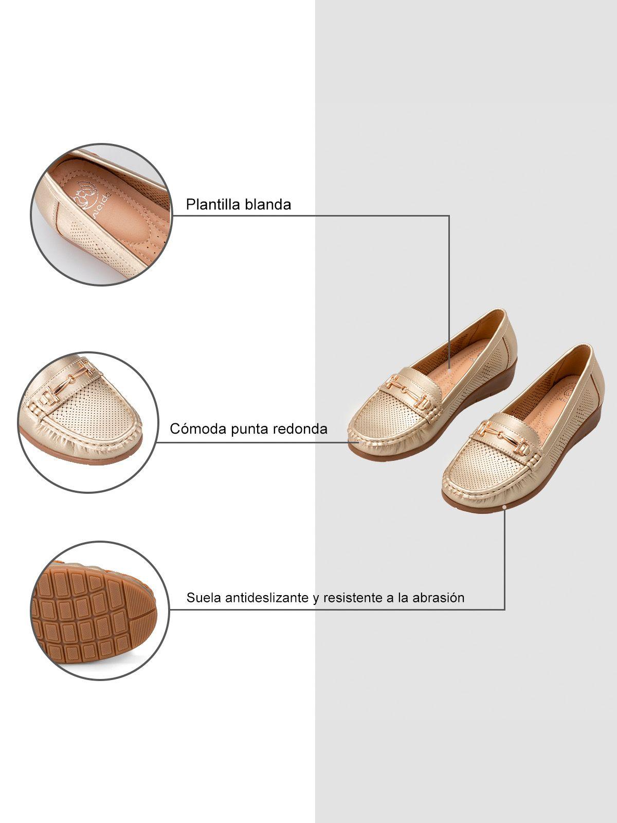 Mocasin Veronica Dorado Weide-4