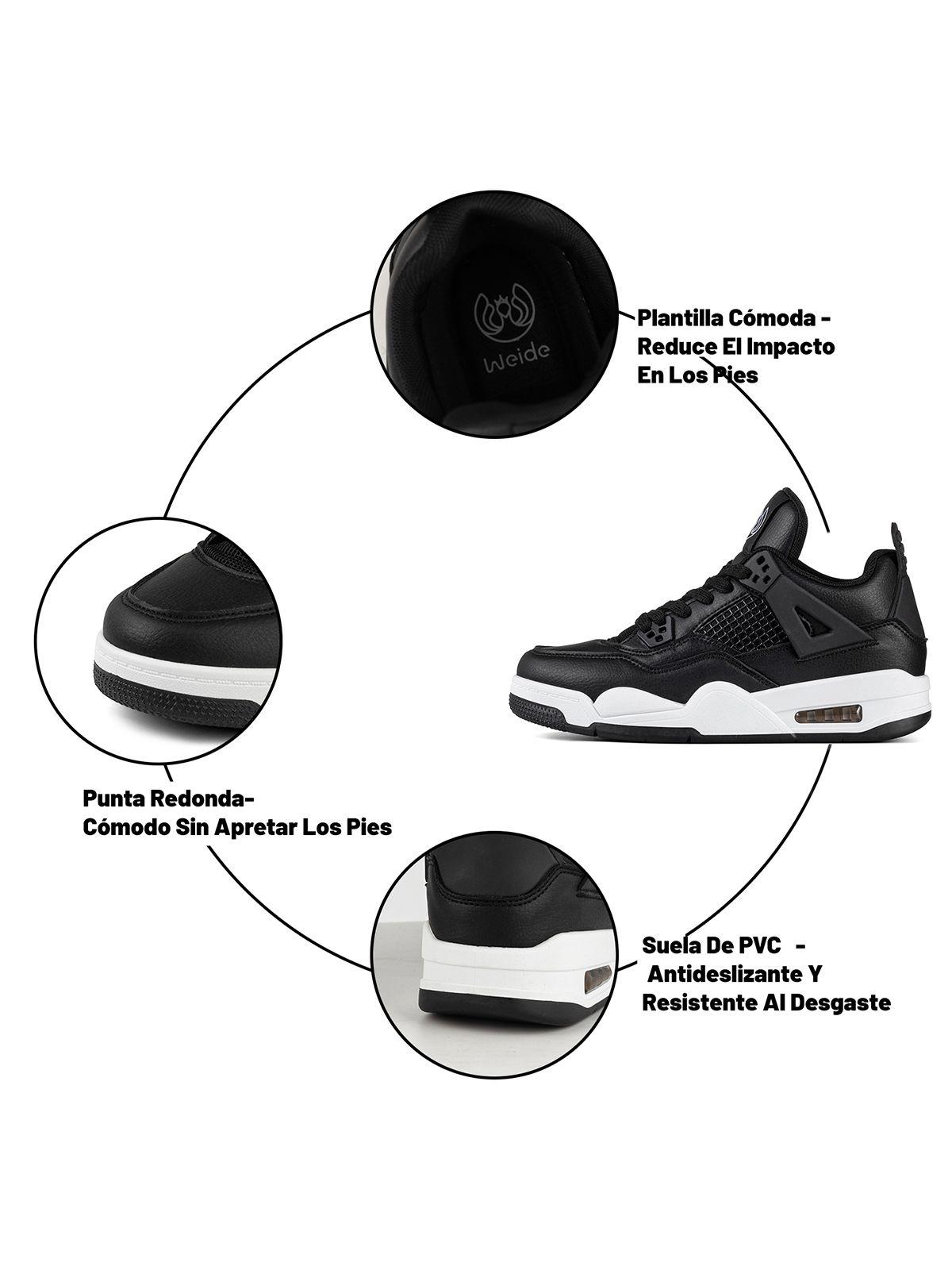 Zapatillas Deportivas casual Mujer con Cordones Weide TFA202-7