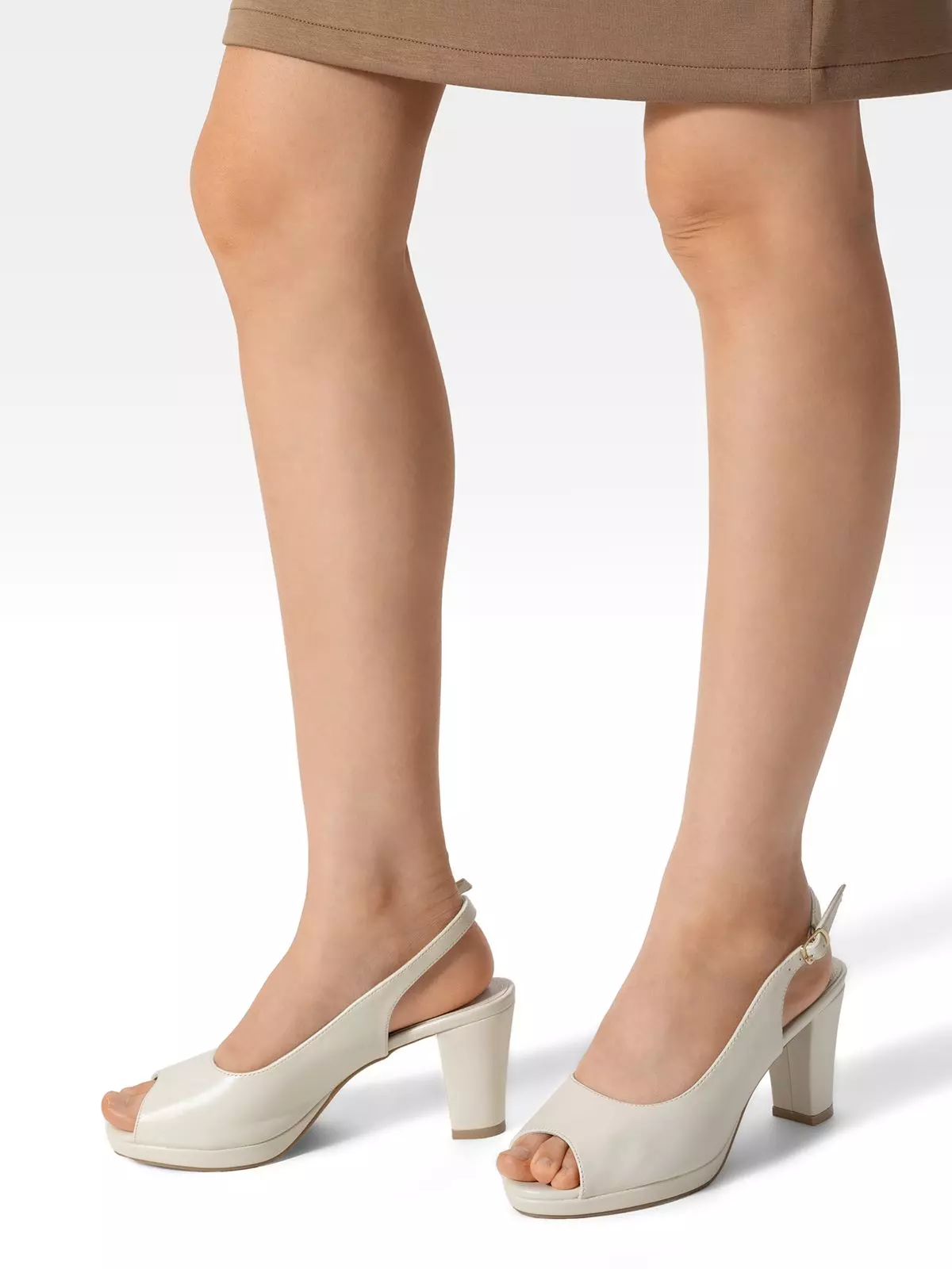 Zapato Elegante  Talón Libre  Peep Toe Mujer Weide GH170-1