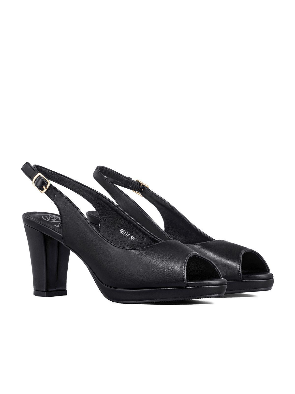 Zapato Elegante  Talón Libre  Peep Toe Mujer Weide GH170-2
