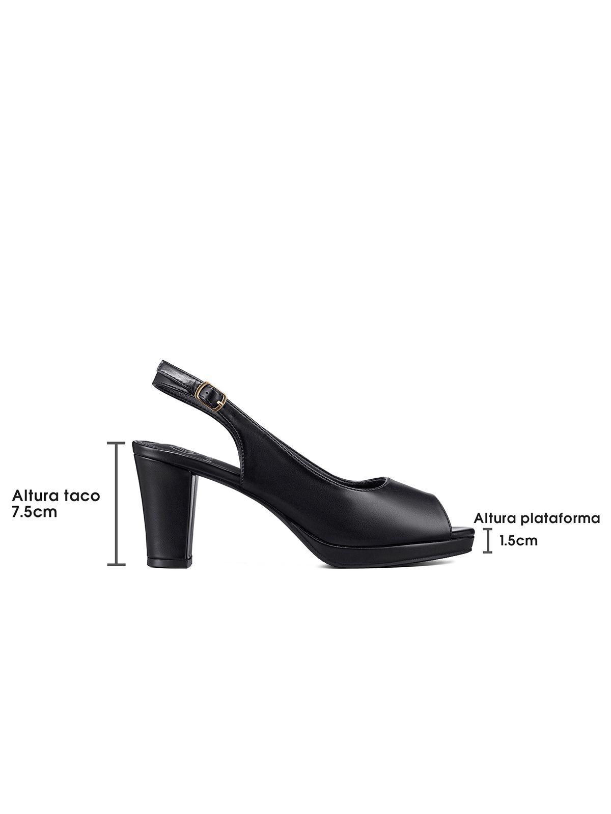 Zapato Elegante  Talón Libre  Peep Toe Mujer Weide GH170-4