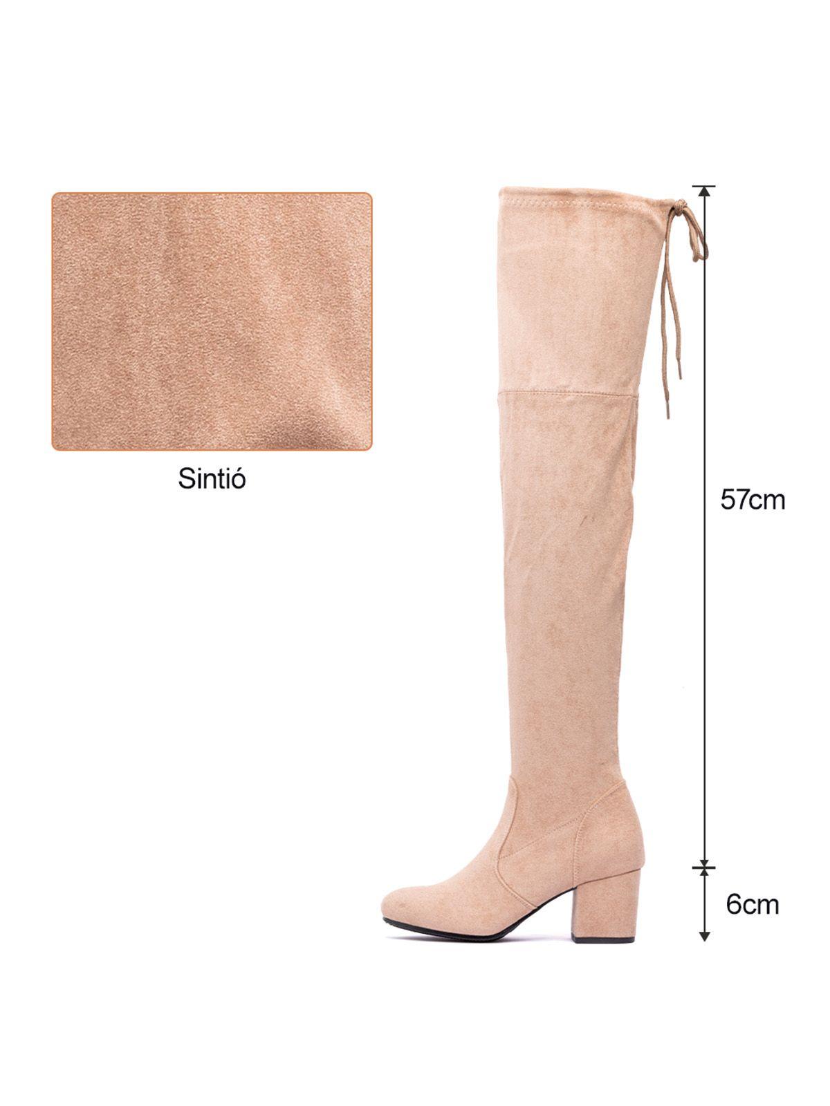 Bota Beige Casual Mujer Weide HX273-5