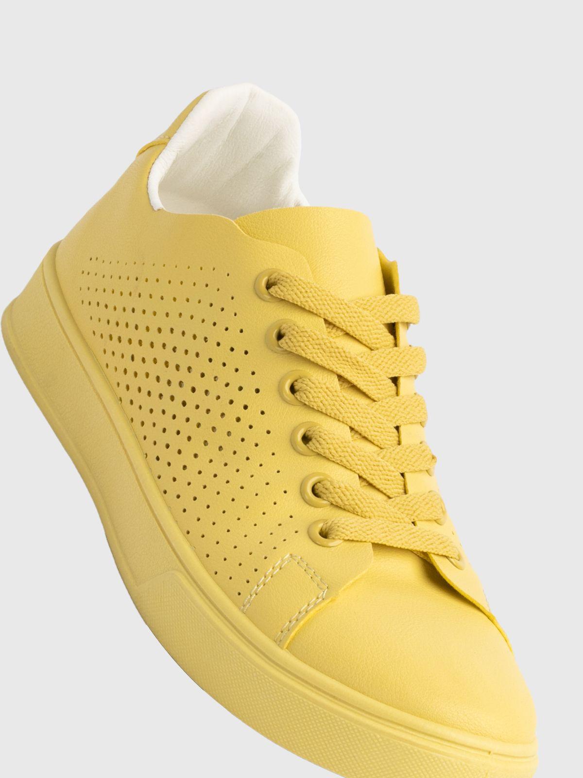 Zapatilla  Mujer Maximiliana Amarillo Weide-4