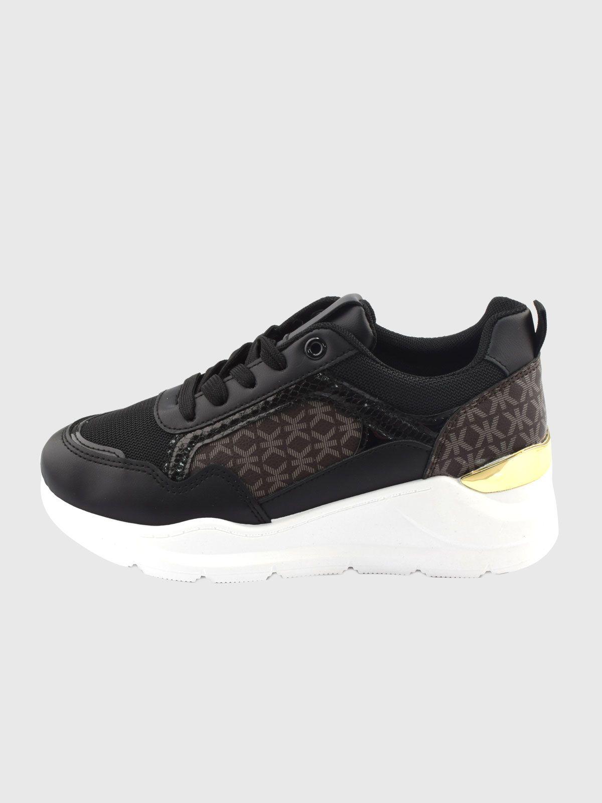 Zapatilla Amarilis Negro Weide-1