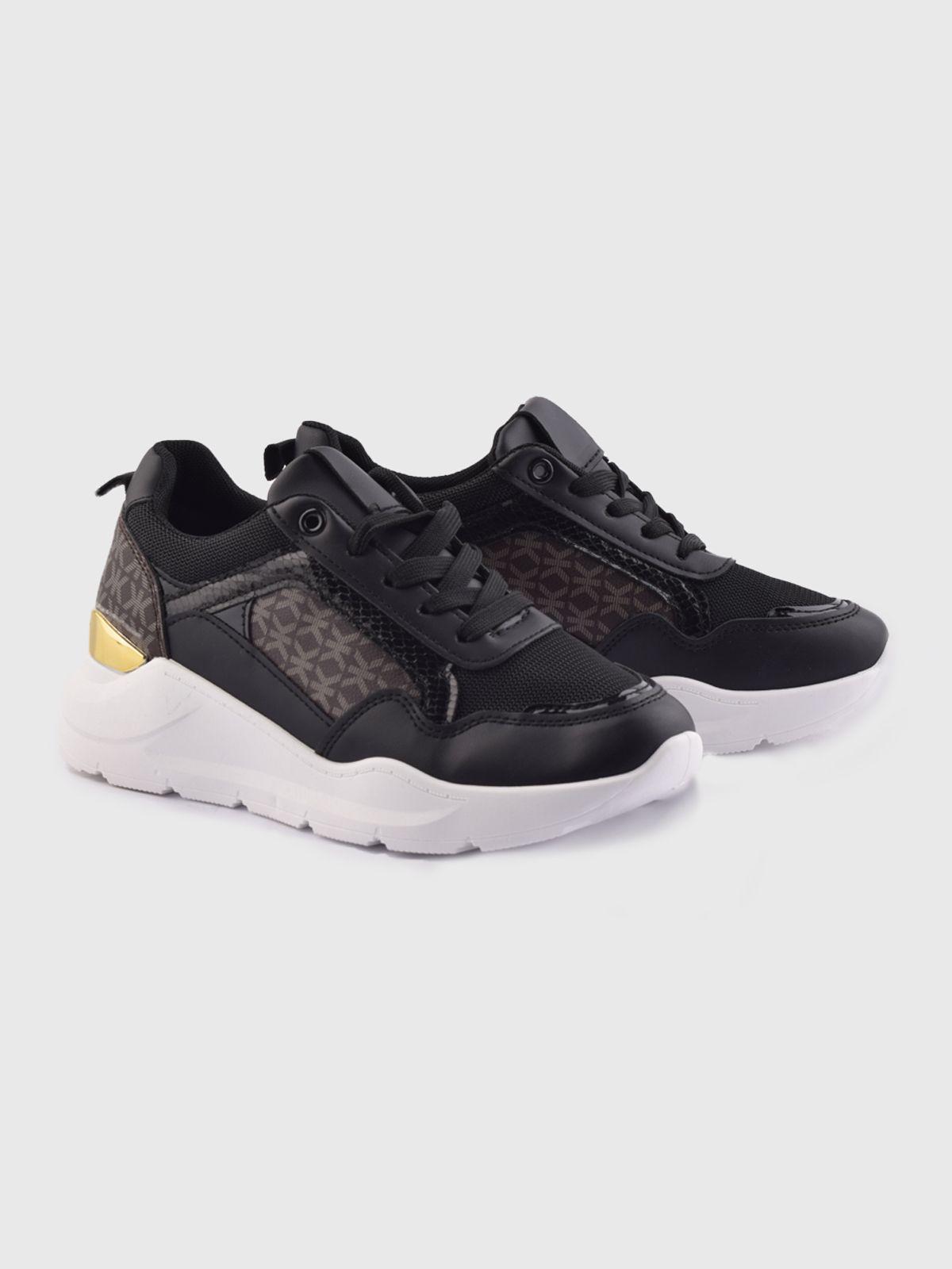 Zapatilla Amarilis Negro Weide-3