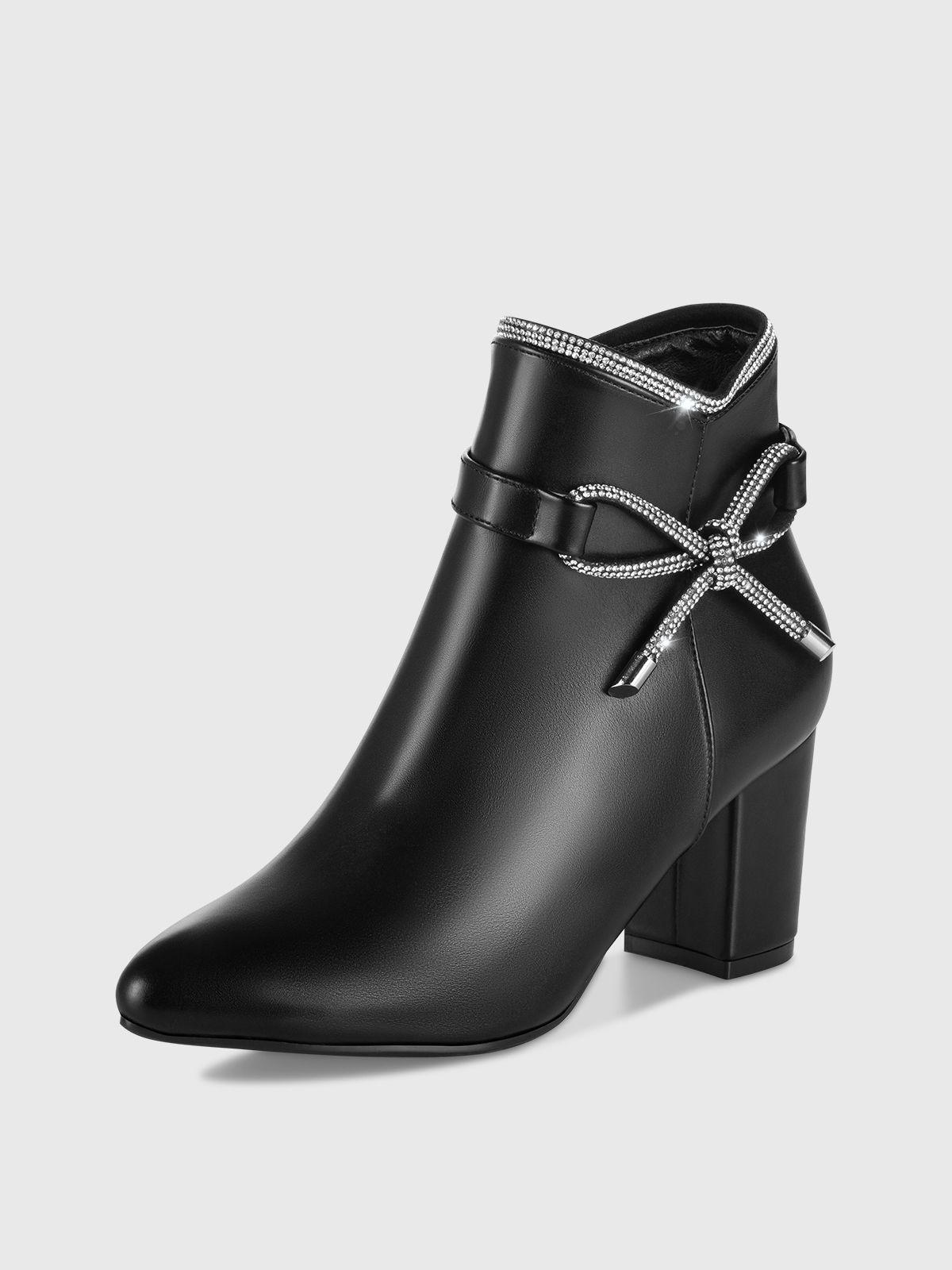 Botin Mujer Jerrald Negro Weide-0