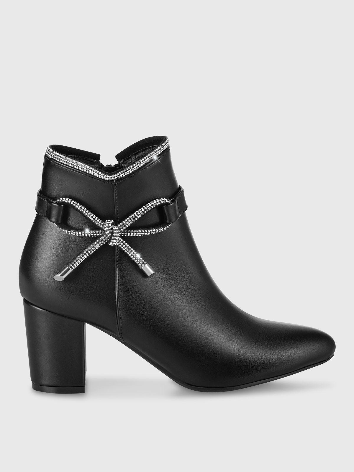 Botin Mujer Jerrald Negro Weide-2