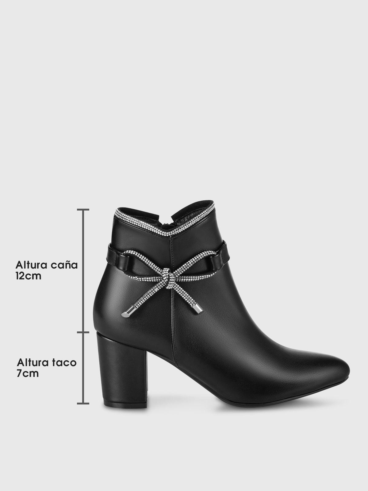 Botin Mujer Jerrald Negro Weide-5