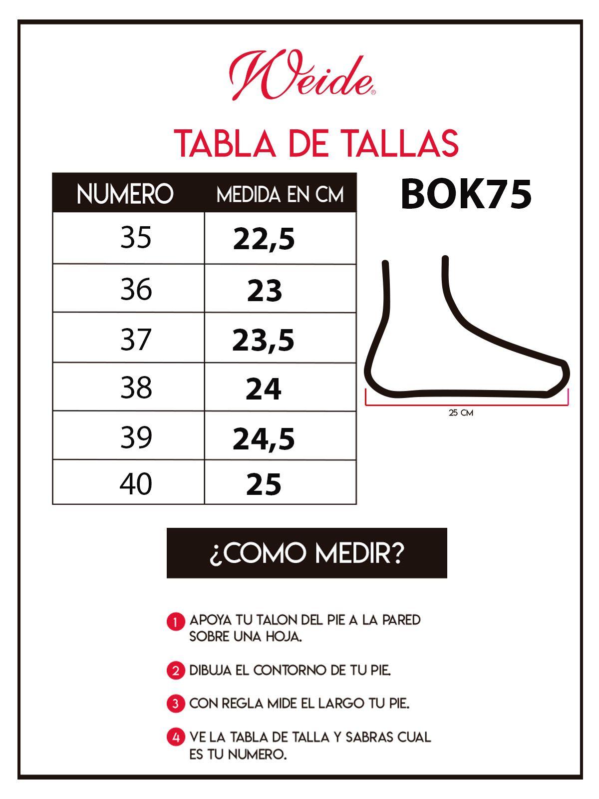 Zapatilla Hester Negro Weide-3