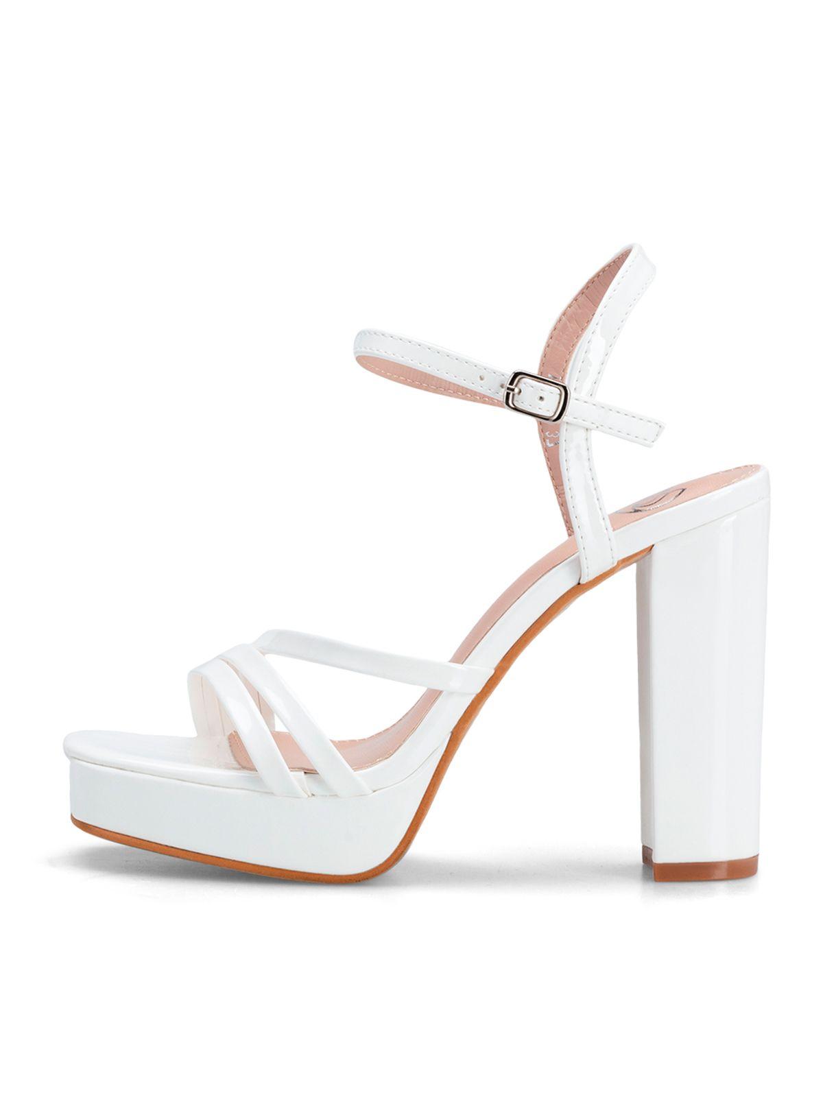 Sandalia Zulema Blanco Weide-1