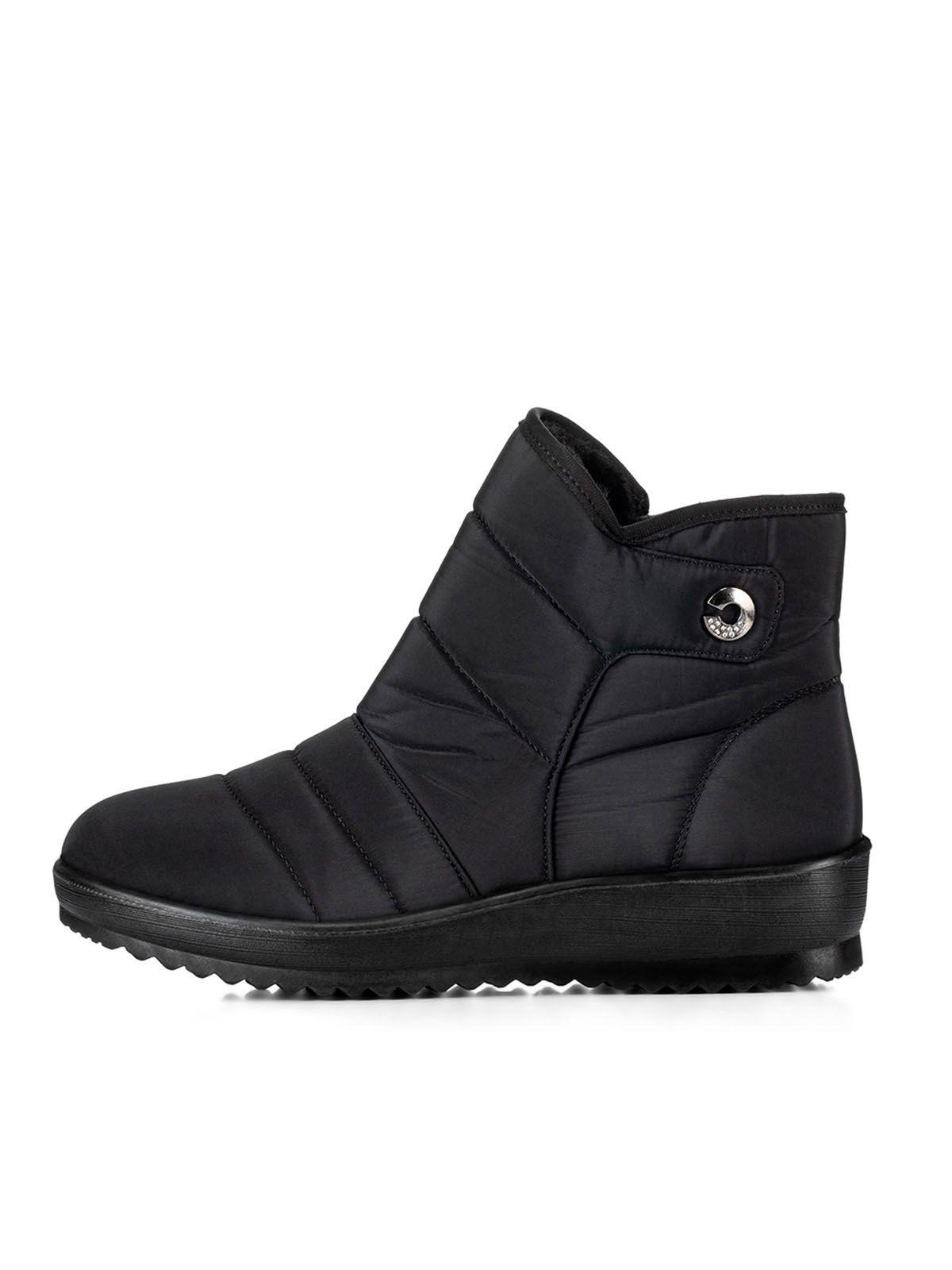 Botin Negro Casual Mujer Weide TFA189-2