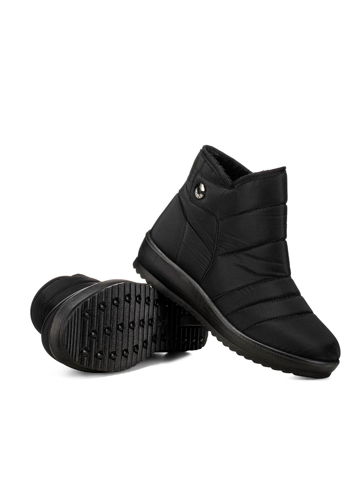 Botin Negro Casual Mujer Weide TFA189-4