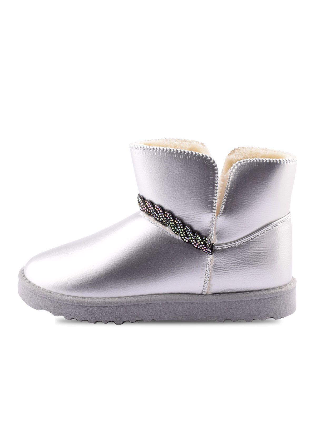 Botin Khushi Plateado Weide-1